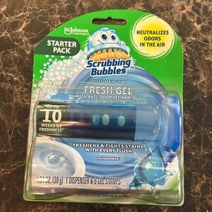 NEW - SC Johnson Scrubbing Bubbles Toilet Cleaning Stamp